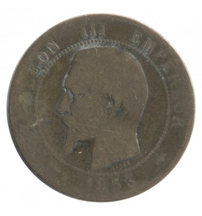 10 Centimes Napoléon III Tête Nue Second Empire