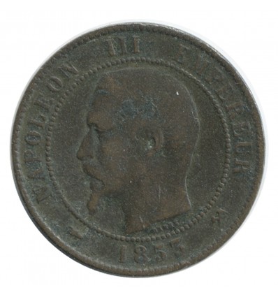 10 Centimes Napoléon III Tête Nue Second Empire