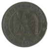 10 Centimes Napoléon III Tête Nue Second Empire