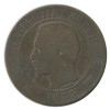 10 Centimes Napoléon III Tête Nue Second Empire