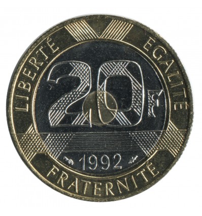 20 Francs Mont-Saint-Michel