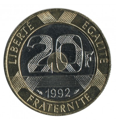 20 Francs Mont-Saint-Michel