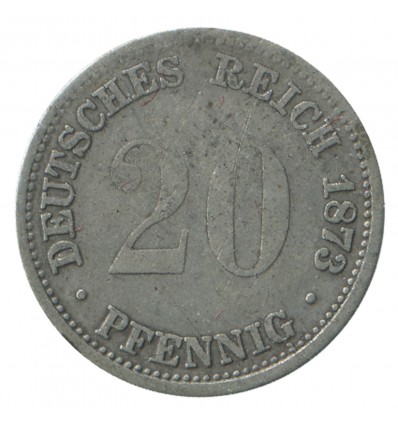 20 Pfennig - Allemagne Argent