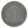 20 Pfennig - Allemagne Argent