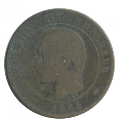 10 Centimes Napoléon III Tête Nue Second Empire