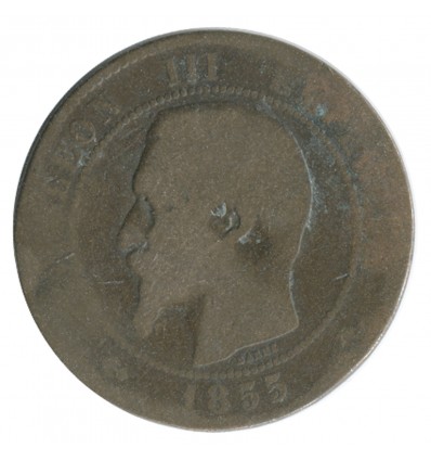 10 Centimes Napoléon III Tête Nue Second Empire