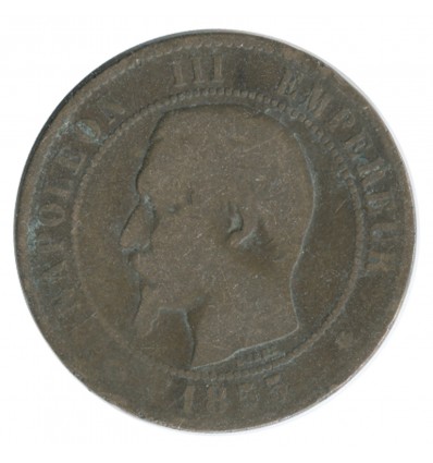 10 Centimes Napoléon III Tête Nue Second Empire