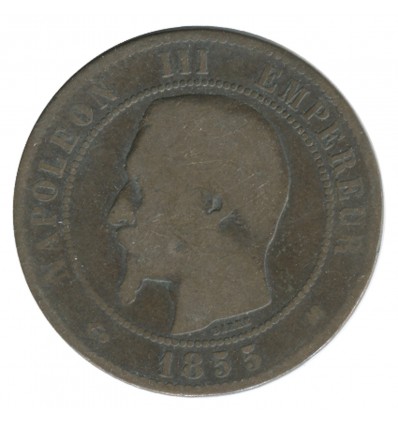 10 Centimes Napoléon III Tête Nue second Empire