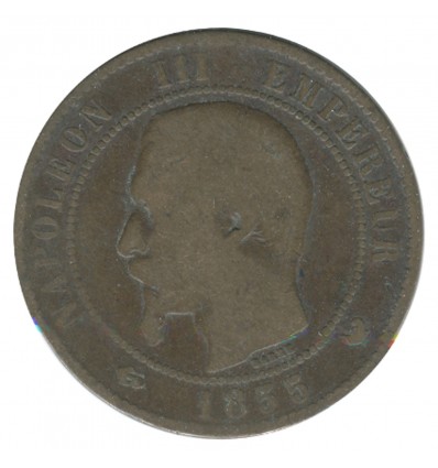 10 Centimes Napoléon III Tête Nue Second Empire