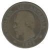 10 Centimes Napoléon III Tête Nue Second Empire