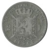 2 Francs Leopold II Légende Française - Belgique Argent