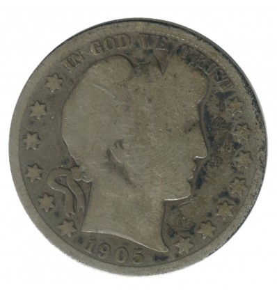 1/2 Dollar Barber - Etats-Unis Argent