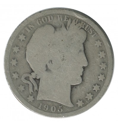 1/2 Dollar Barber - Etats-Unis Argent