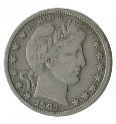 1/2 Dollar Barber - Etats-Unis Argent