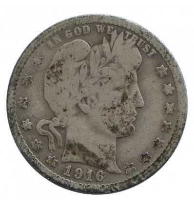 1/4 Dollar Barber - Etats-Unis Argent