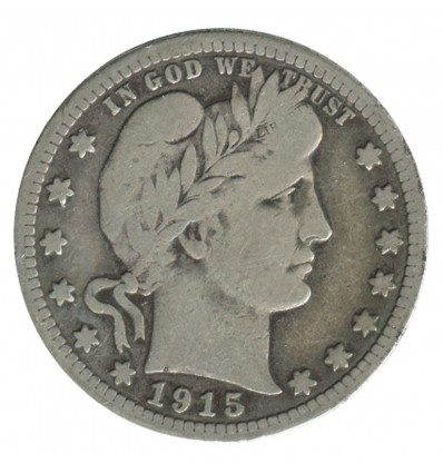 1/4 Dollar Barber - Etats-Unis Argent