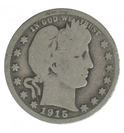 1/4 Dollar Barber - Etats-Unis Argent