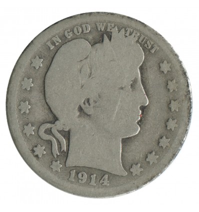 1/4 Dollar Barber - Etats-Unis Argent