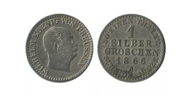 1 Silber Groschen Guillaume Ier Allemagne Argent - Prusse