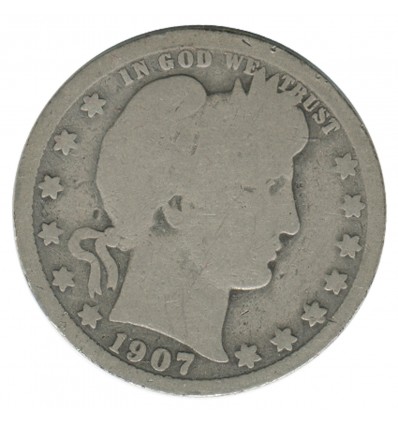 1/4 Dollar Barber - Etats-Unis Argent