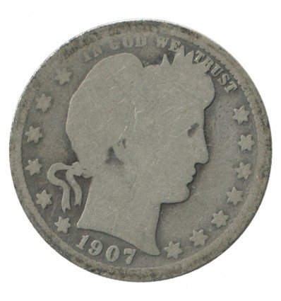 1/4 Dollar Barber - Etats-Unis Argent