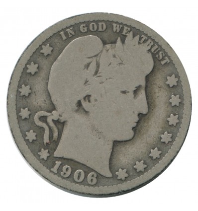 1/4 Dollar Barber - Etats-Unis Argent