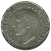 6 Pence Georges VI Grande Bretagne Argent