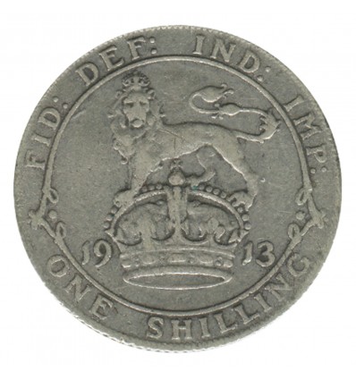 1 Shilling Georges V Grande Bretagne Argent