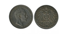 2 Marks Guillaume II Allemagne Argent - Prusse