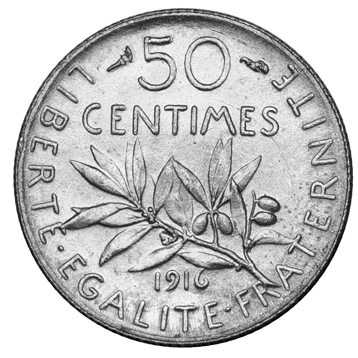 50 centimes Semeuse 1918 Paris F.190/25 fmd_654878 Modernes