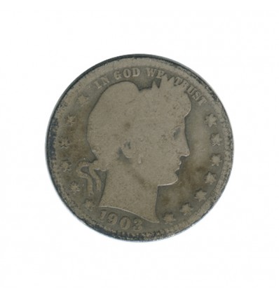 1/4 Dollar Barber - Etats-Unis Argent