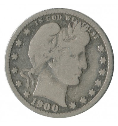 1/4 Dollar Barber - Etats-Unis Argent