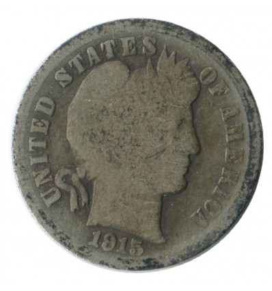 1 Dime Barber - Etats-Unis Argent