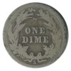 1 Dime Barber - Etats-Unis Argent