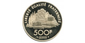 500 Francs Jean-Jacques Rousseau 1712-1778