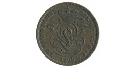 2 Centimes Leopold II Légende Flamande - Belgique