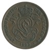 2 Centimes Leopold II Légende Flamande - Belgique