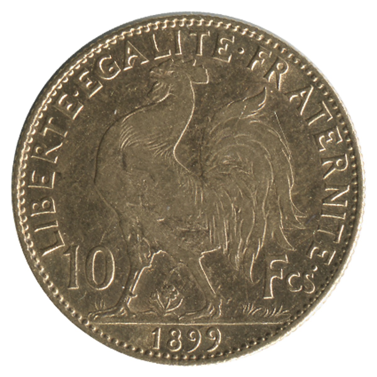 Valeur Pièce 10 Francs Or 1912 Coq Et Marianne