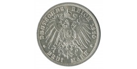 3 Marks - Allemagne Saxe Weimar Eisenach Argent