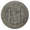 1 Peseta Alphonse XII - Espagne Argent