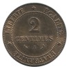 2 Centimes Cérès Troisième République