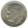 1 Dime Roosevelt Etats - Unis Argent