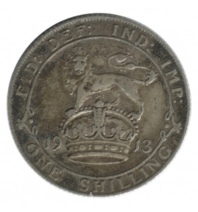 1 Shilling Georges V - Grande Bretagne Argent