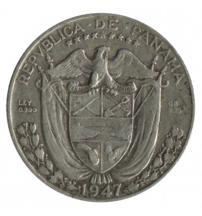 1/4 Balboa - Panama Argent