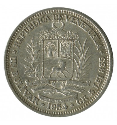 1 Bolivar - Venezuela Argent