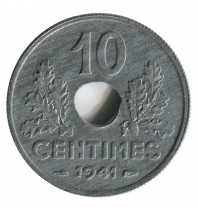 10 Centimes Etats Français Grand module