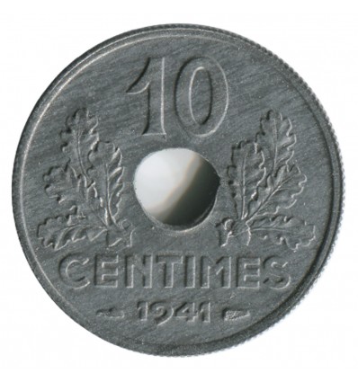 10 Centimes Etats Français Grand module