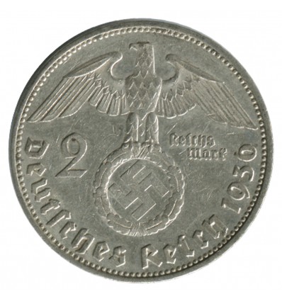 2 Marks S.Hindenbourg - Allemagne Argent