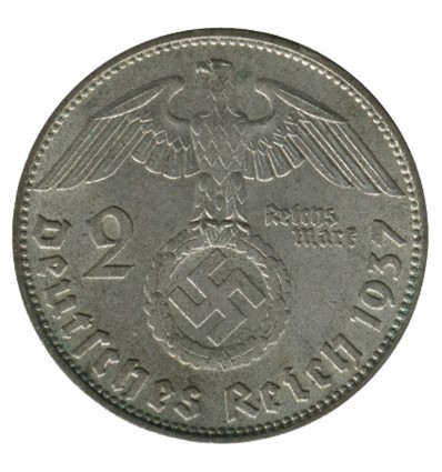 2 Marks S.Hindenbourg - Allemagne Argent