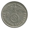 2 Marks S.Hindenbourg - Allemagne Argent